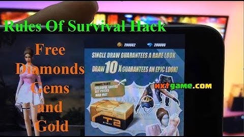 Rules of Survival Hack Diamonds Gems and Gold New [2018]