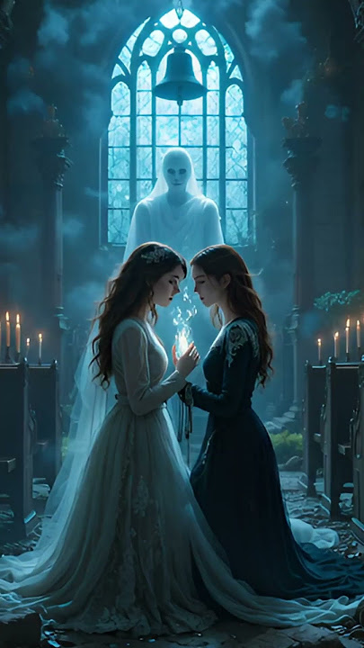 When the Bell Tolls | AI Witch & Ghost Love Story 🌙💔 Supernatural Romance Short Film