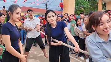 Ngày 30 Tết Ở Bản Hà Nhì – Lễ Hội Kéo Co Toàn Gái Xinh Khiến Ai Cũng Mê!
