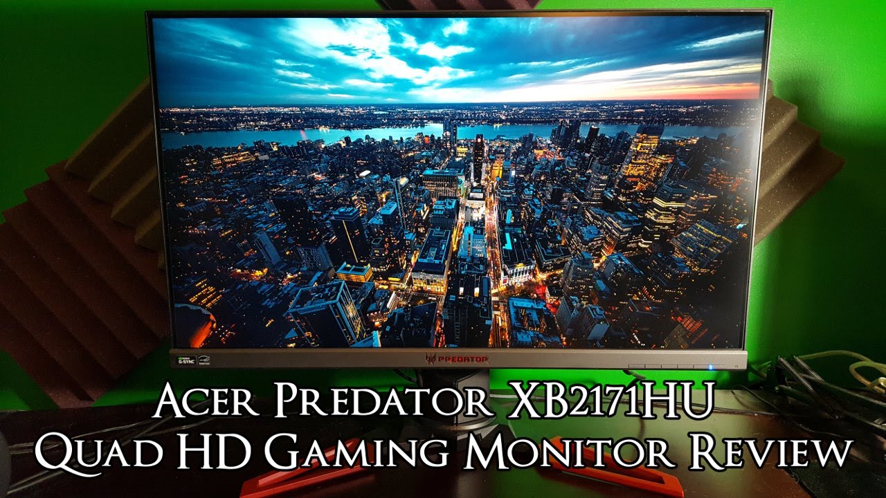 Acer Predator Xb271hu Gaming Monitor Review Youtube
