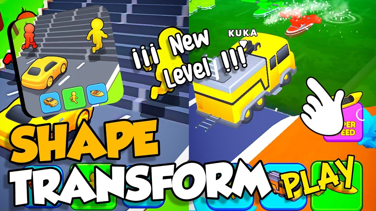 Empty Shape Transform Shape Transform - All Levels Gameplay Walkthroug 🚒🛵🚗/Part (26) - YouTube