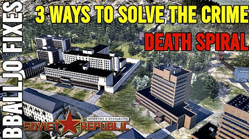 Easy steps to Counter Crime Death Spiral | Workers and Resources: Soviet Republic
