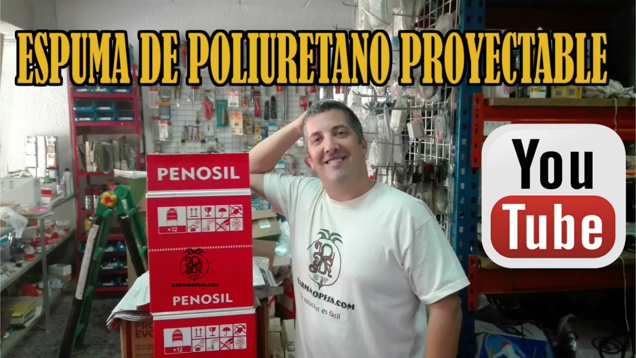 Espuma Proyectable Penosil Premium Con Baquilla - Ferretería Dos