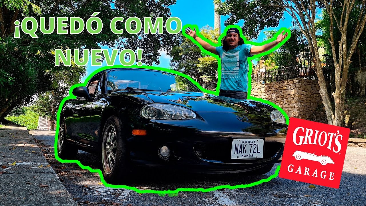 RESTAURANDO LA PINTURA DEL MAZDA MIATA!