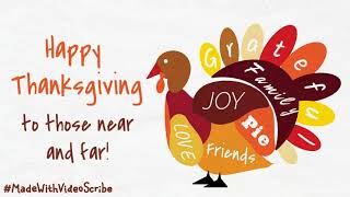 Thanksgiving Turkey Collage Template Scribe