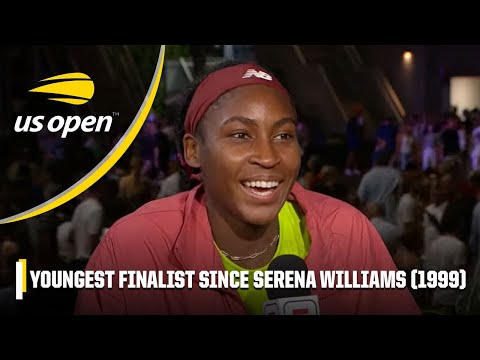 Coco Gauff reacts to Serena Williams comparisons, protests delaying match | 2023 US Open
