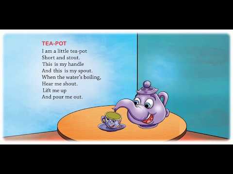 Tea-Pot | Nursery Rhymes & Songs for Children I Animated I Firefly Rhymes | © By Firefly Books