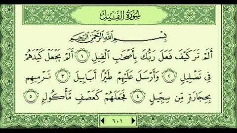 ناصر القطامي تلاوة نادرة جداً سورة الفيل
