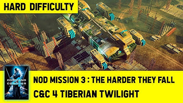 C&C 4 Tiberian Twilight - Nod Mission 3 - The Harder They Fall [Hard] 1080p