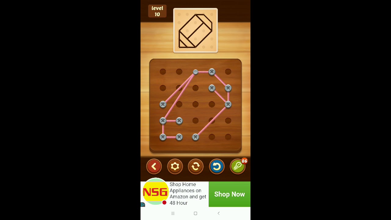 LINE PUZZLE Alder Tree Level 10