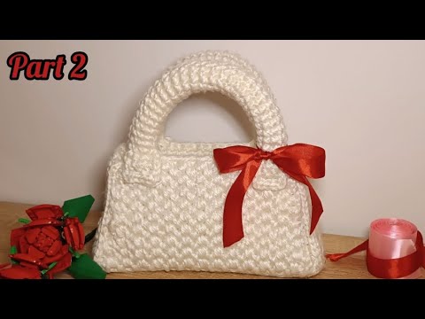 Crochet bag | part 2 #crochet #crochetbag #crochettutorial 