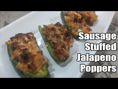 Sausage Stuffed Jalapeno Poppers Recipe | Episode 413