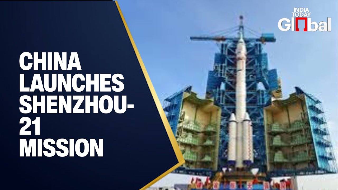 LIVE: China Launches Shenzhou-21 Mission to Space Station - YouTube
