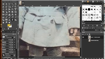 Removing spots Pt. 2 Healing tool - GIMP Tutorial