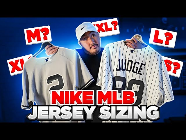 mlb replica jersey sizing