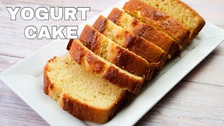 Simple French Yogurt Pound Cake Recipe