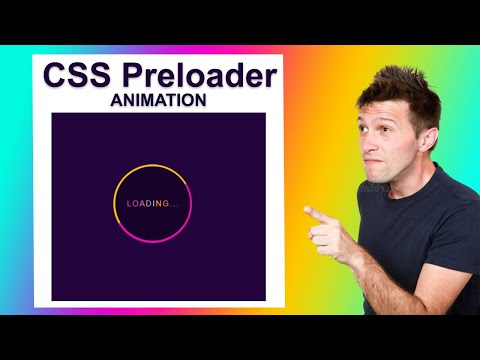 Website Loading Animation | CSS Preloader