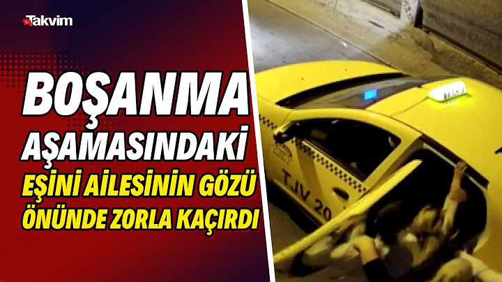 Boşanma aşamasındaki eşini ailesinin gözü önünde zorla kaçırdı! Korkunç anlar kamerada