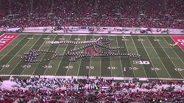 The Ohio State University Marching Band Performs their Hollywood Blockbuster Show