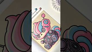 Cotton Candy Robot 💖💙 | Cute & Cozy Coloring Book Art