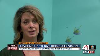 Leveling up to give kids clear vision
