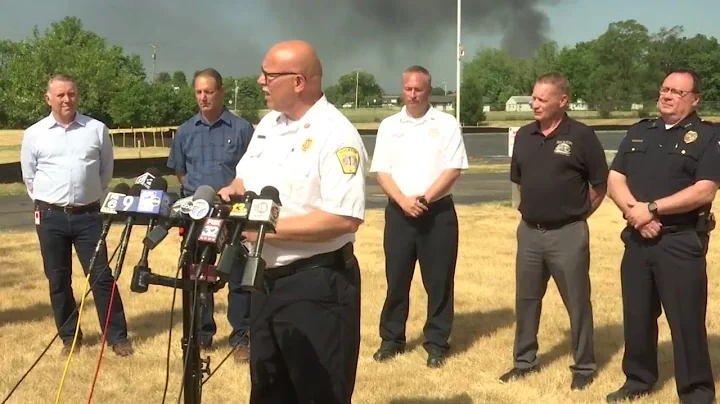 Incendie à l'usine Chemtool: dernier briefing officiel sur la réponse à Rockton, Illinois