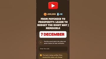 FROM PAYCHECK TO PROSPERITY: LEARN TO BUDGET THE RIGHT WAY | MEMEGIRLS #memefi #code