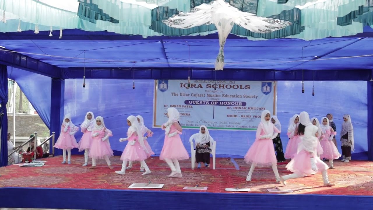 iqra school visnagar annual function 2025-26