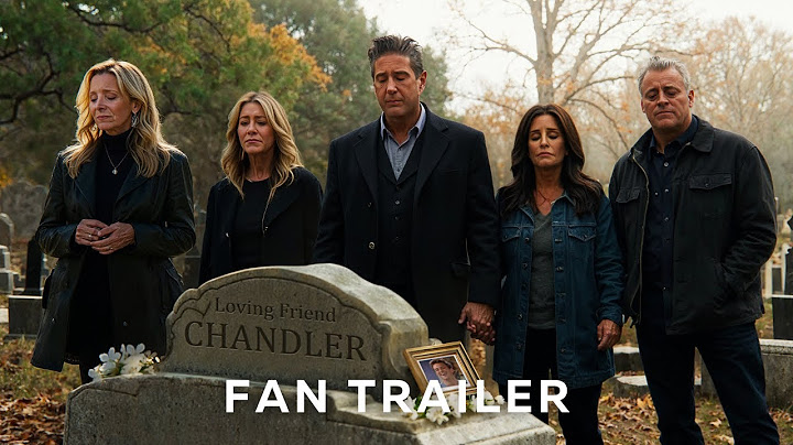 FAN TRAILER: Friends Reunited – Concept (2025) 'The One With Chandler's Funeral'