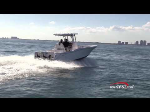 Tidewater Boats 252 CC Adventure (2016-) Test Video - By BoatTEST.com