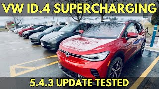 Famous VW ID.4 After 5.4.3: Tested at Tesla Superchargers! What Changed? Profile