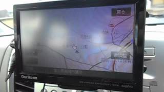 サンヨー ゴリラ ポータブルナビゲーション【NV-LB51DT】レビュー
