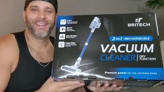 BRITECH 2 in 1 Cordless Lightweight Stick Vacuum Cleaner (Review)