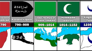Evolution of Algeria's Flag and Territory
