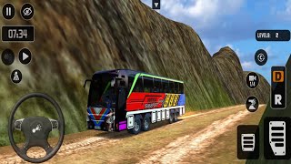 Indian Bus Driving Challenge Kamarhati Indian Driver Simulator 3D Ride - Android Gameplay screenshot 5