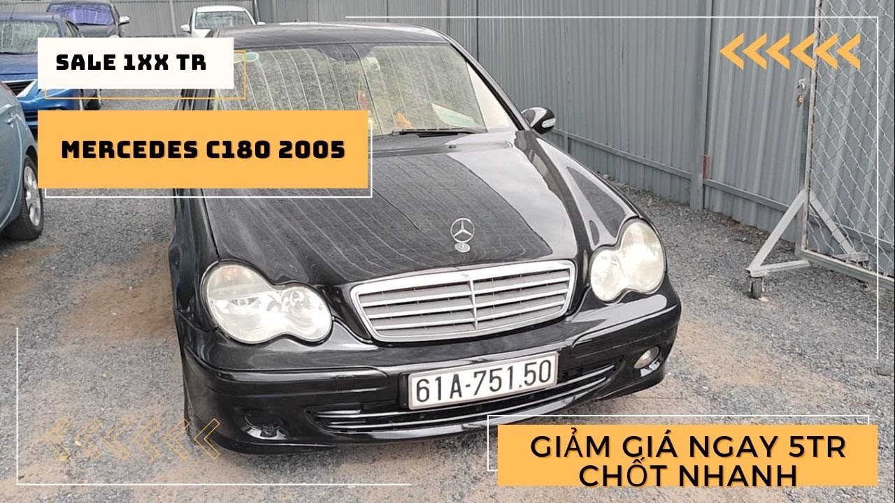 Đánh giá Mercedes C180 2005 xe sang giá rẻ chỉ hơn trăm triệu  Phúc Việt  mua bán ô tô cũ  YouTube