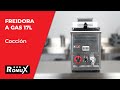 Vídeo: Freidora Industrial a Gas Butano de 17 Litros Simple Sobremesa ®Romux