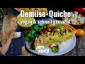 Gemüse Quiche Rezept - Super lecker und einfach gemacht!