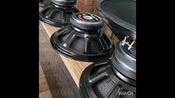 Unigauss 18 polegadas 800w rms linha Power, alto falante Unigauss 18 800w