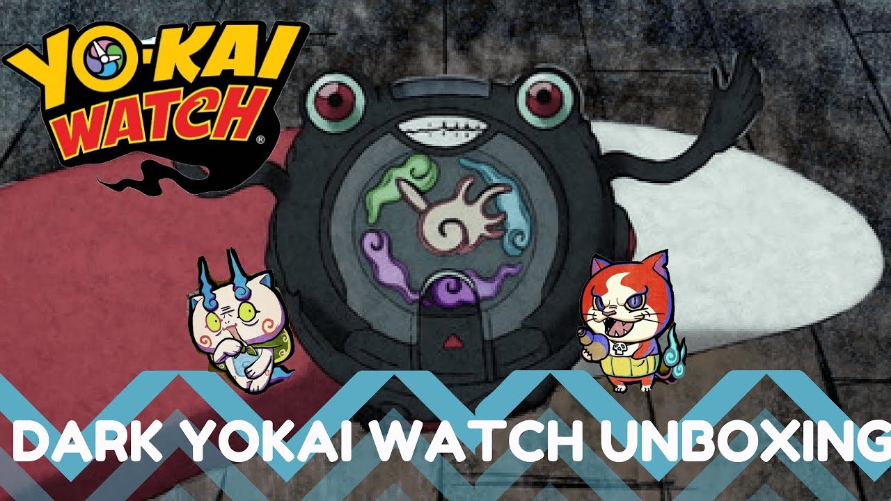 kuroi yokai watch, dark yokai watch, dx yokai watch, yokai watch shadowside...