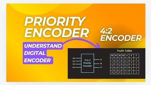 Introduction to Priority encoder | Digital Electronics | Applications of Encoders