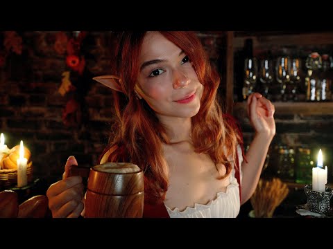 ASMR A Night at the Tavern with your Barmaid!🕯️Personal Attention Roleplay