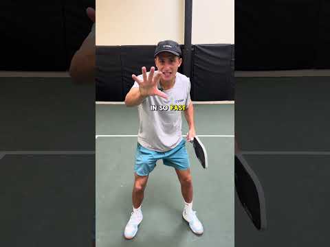 How to Hit Resets Like a PRO in 60 Seconds! #pickleball #pickleballtips