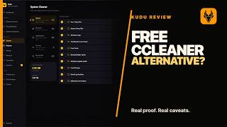 Kudu Review: The Free CCleaner Alternative With Real Tradeoffs screenshot 5