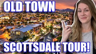 Living in Old Town Scottsdale Arizona | Oldtown Scottsdale Arizona Tour |  Phoenix Arizona Suburb