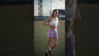 Lean Forward Slightly When Running