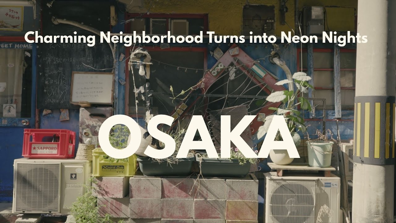 Osaka | Day Trip to Osaka from Kyoto. Food Day, Glico Man, and the Best Matcha Espresso