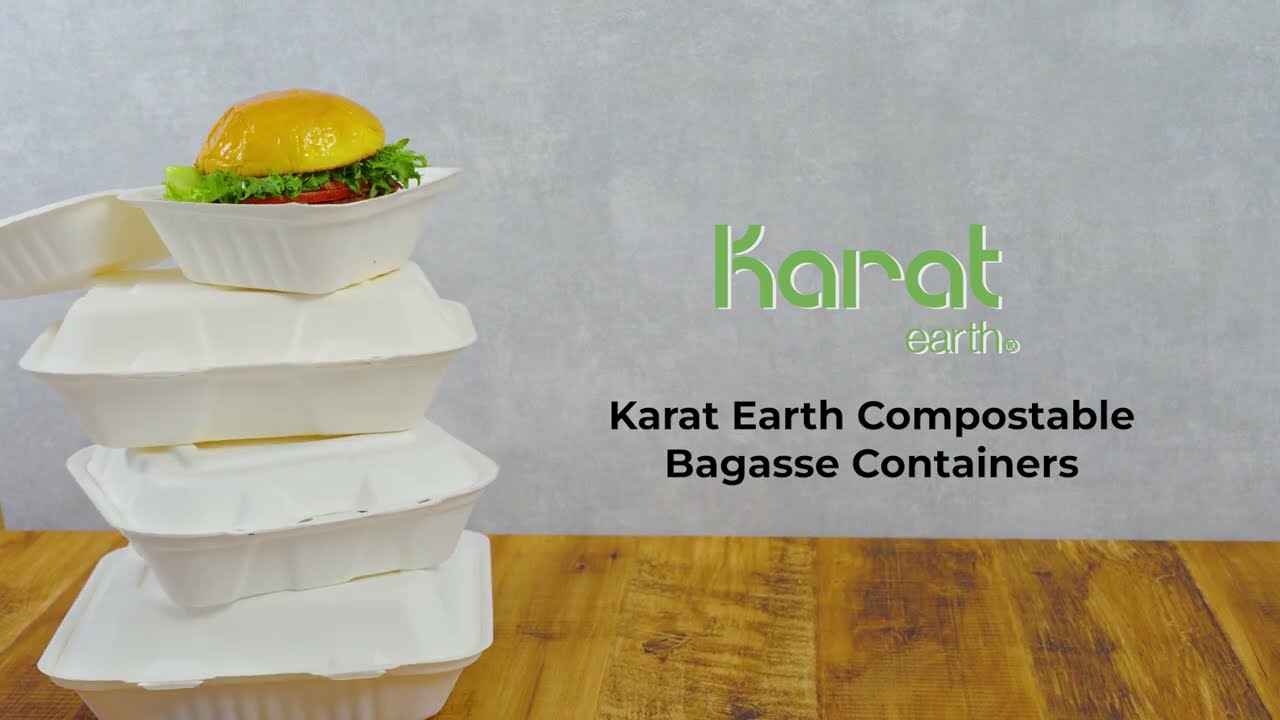 Karat Earth 80mm PFAS Free Bagasse Sipper Dome Lid for 8 oz. Hot Cup, Natural - 500 Pcs, Beige