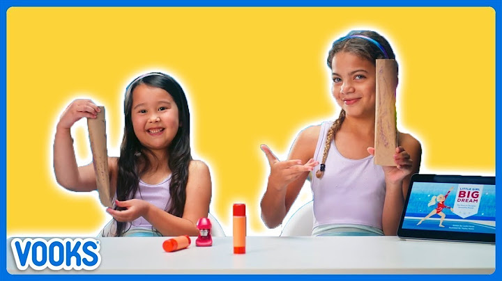 Olympic Arts and Crafts Activity for Kids | Little Girl, Big Dream! | Vooks