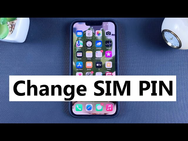 How To Change SIM PIN On iPhone - YouTube